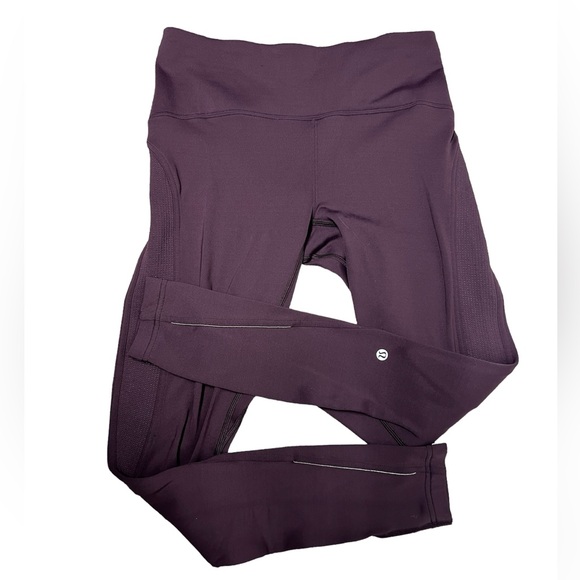 lululemon athletica Pants - Lululemon On Your Mark purple Cherry leggings size 8